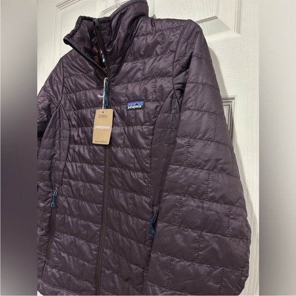 Patagonia Women's XS Nano Puff Insulated Jacket Obsidian Plum Purple NWT - Picture 2 of 9